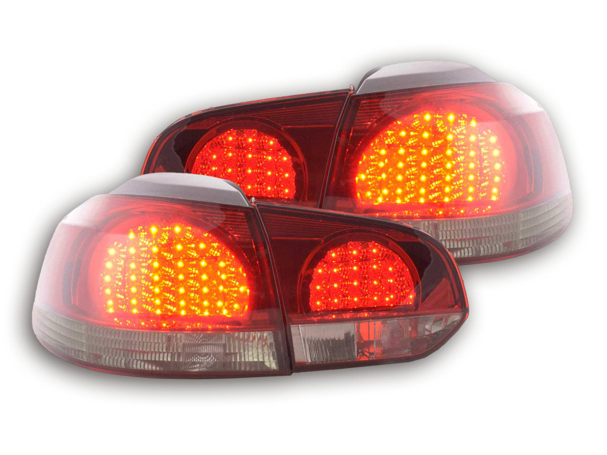 LED Rückleuchten Set VW Golf 6 Typ 1K 08- schwarz/rot LED Rückleuchten Set VW Golf 6 Typ 1K 08- schwarz/rot